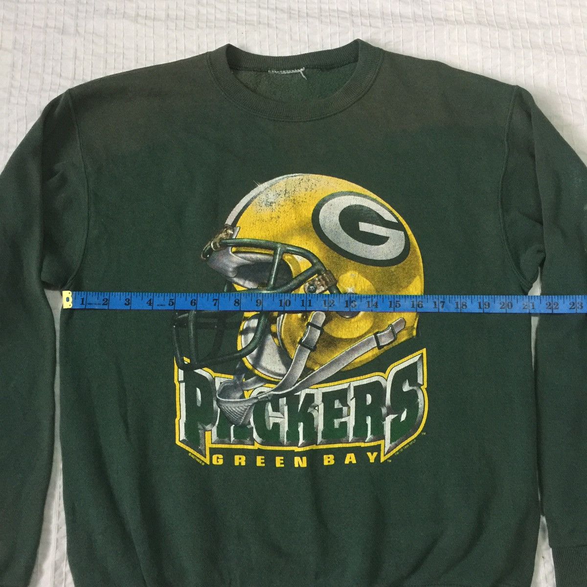 Vintage Vintage Green Bay Packers 1996 NFLP Sweatshirt Faded Size US L / EU 52-54 / 3 - 14 Thumbnail