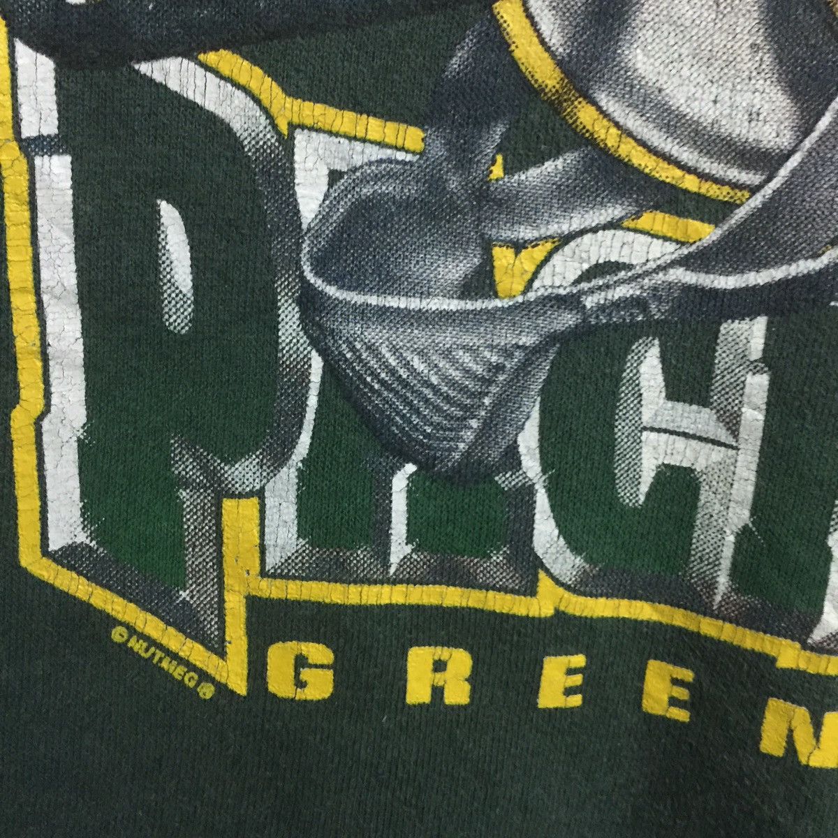 Vintage Vintage Green Bay Packers 1996 NFLP Sweatshirt Faded Size US L / EU 52-54 / 3 - 6 Thumbnail