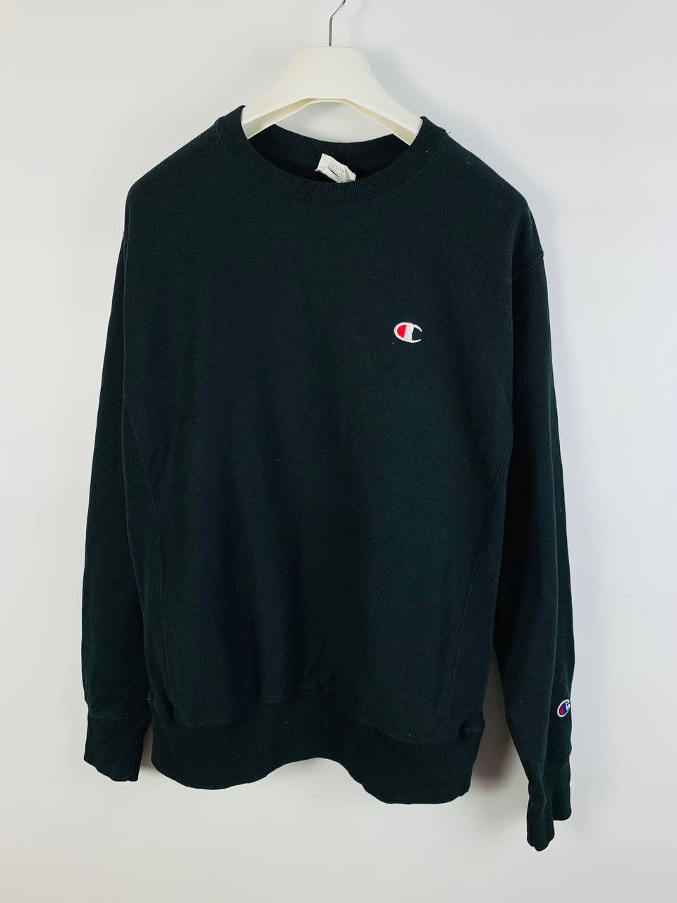 Champion Champion sweatshirt black cotton M Size US M / EU 48-50 / 2 - 1 Thumbnail