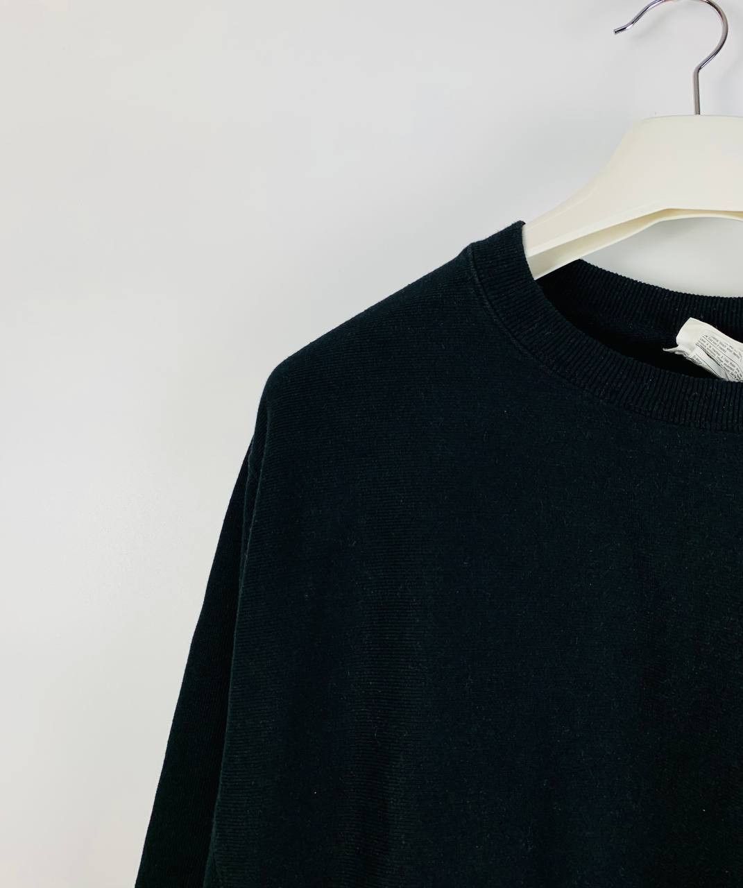 Champion Champion sweatshirt black cotton M Size US M / EU 48-50 / 2 - 2 Thumbnail