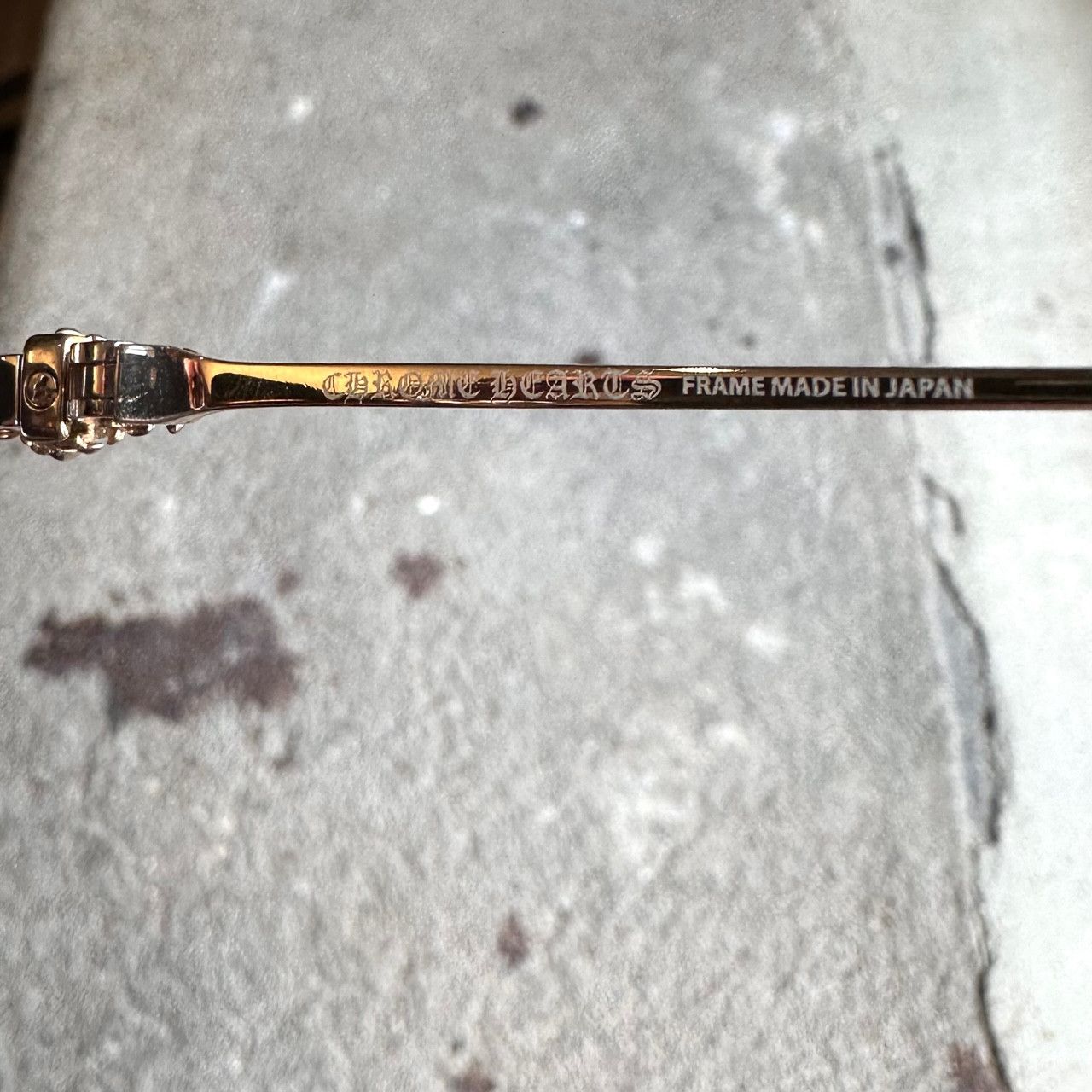 Chrome Hearts Chrome Hearts Gold Laurita Lynn Sunglasses Size ONE SIZE - 11 Thumbnail