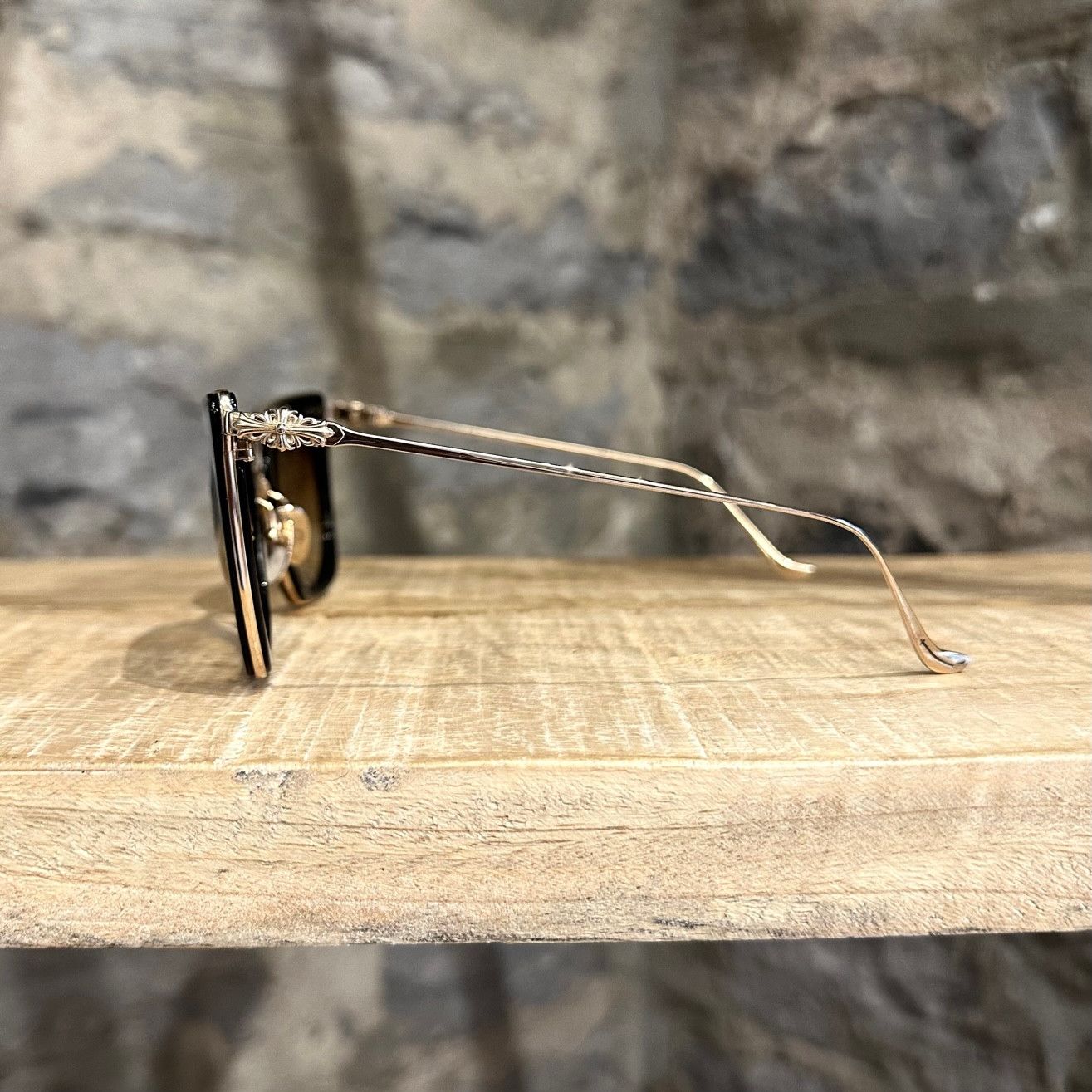 Chrome Hearts Chrome Hearts Gold Laurita Lynn Sunglasses Size ONE SIZE - 4 Thumbnail