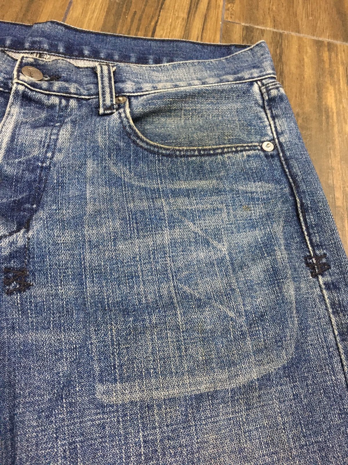 Ksubi Tsubi Before Ksubi Distressed Jeans Ankle Cut Size US 34 / EU 50 - 5 Thumbnail
