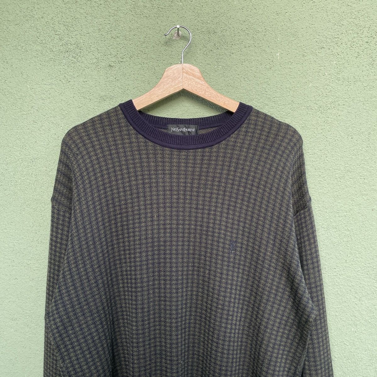Yves Saint Laurent Vintage💥YvesSaintLaurent (YSL) Knitwear Sweater Jumper RARE Size US L / EU 52-54 / 3 - 3 Thumbnail