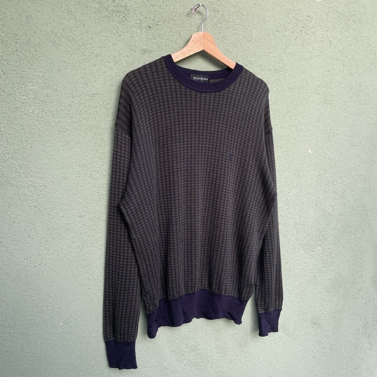 Yves Saint Laurent Vintage💥YvesSaintLaurent (YSL) Knitwear Sweater Jumper RARE Size US L / EU 52-54 / 3 - 2 Thumbnail