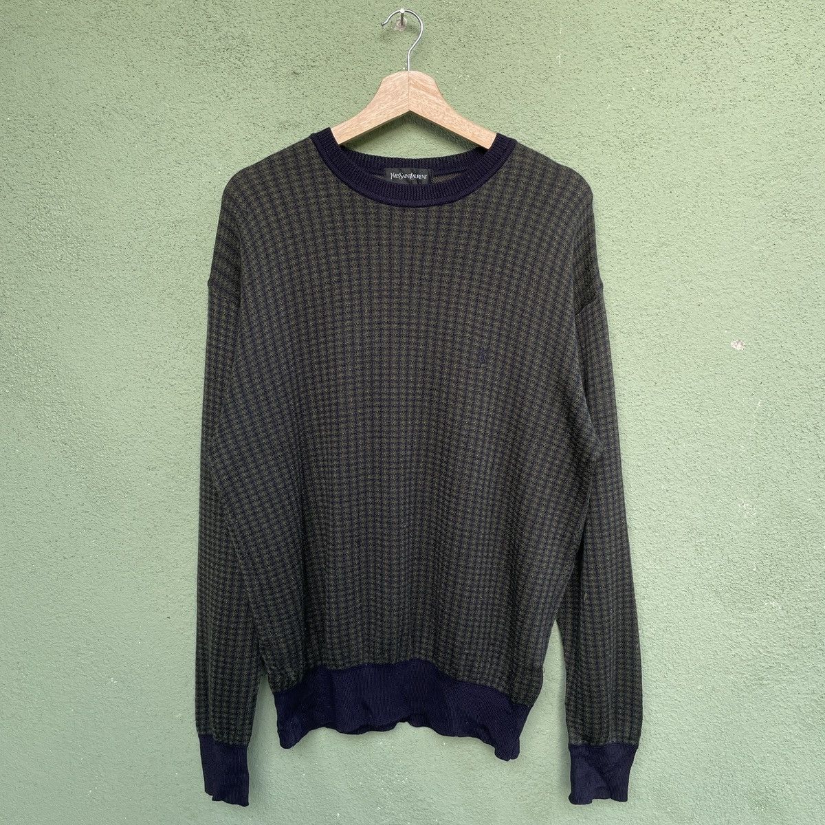 Yves Saint Laurent Vintage💥YvesSaintLaurent (YSL) Knitwear Sweater Jumper RARE Size US L / EU 52-54 / 3 - 1 Thumbnail