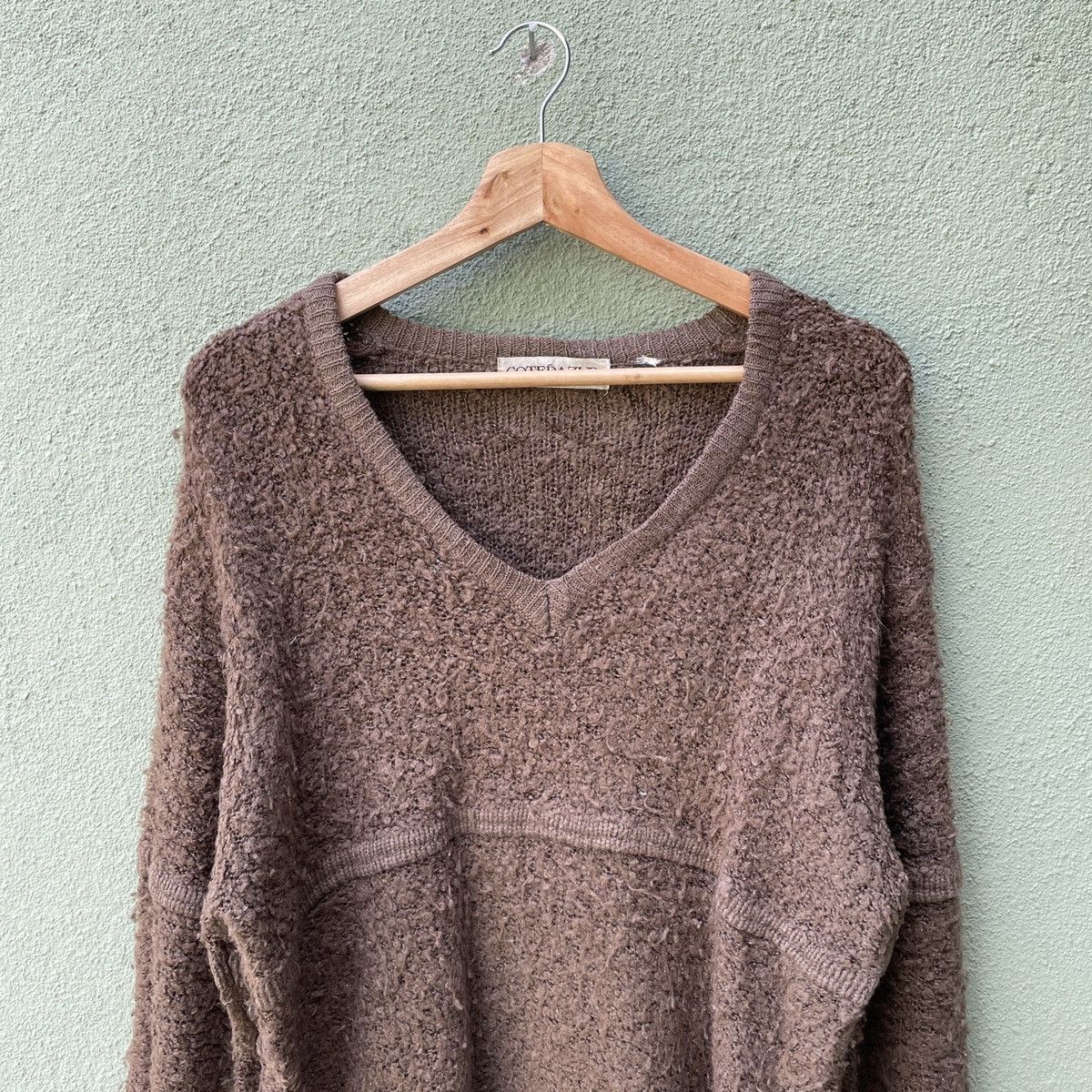 Aran Isles Knitwear Vintage Contedazur V Neck Knitwear Sweater Jumper Size US M / EU 48-50 / 2 - 3 Thumbnail