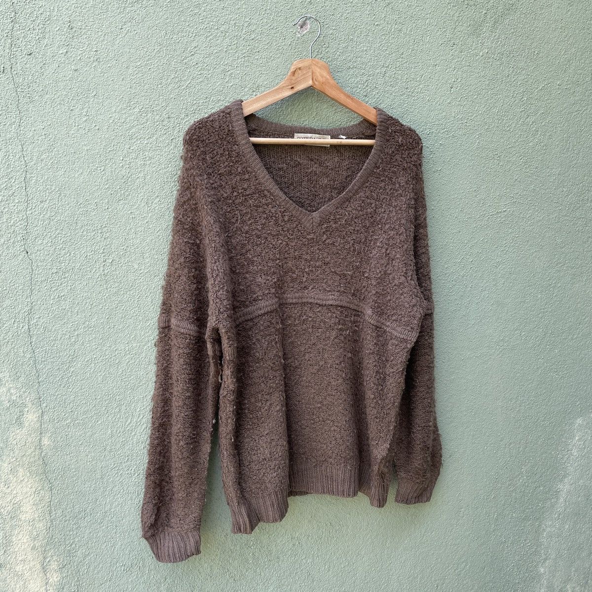 Aran Isles Knitwear Vintage Contedazur V Neck Knitwear Sweater Jumper Size US M / EU 48-50 / 2 - 2 Thumbnail