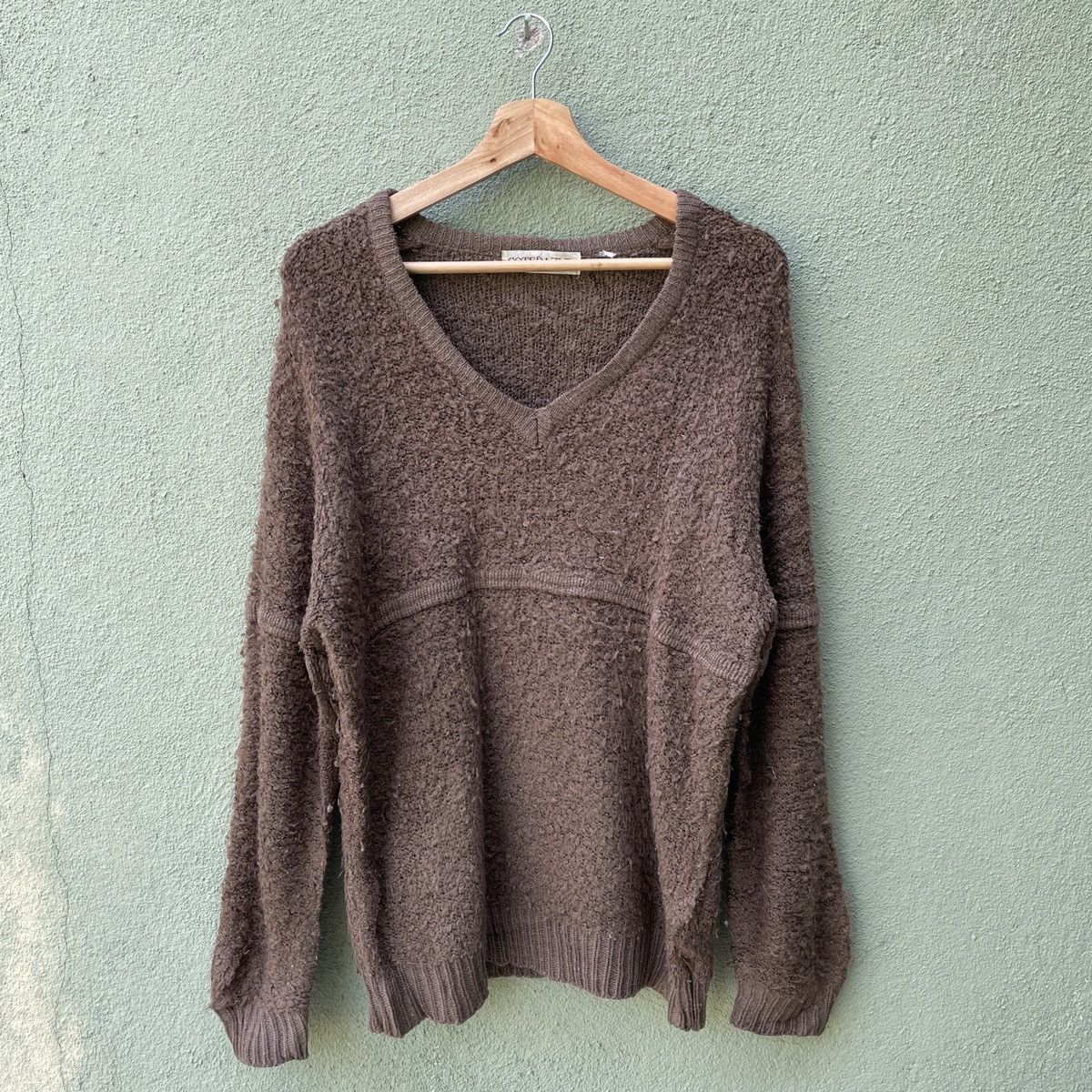 Aran Isles Knitwear Vintage Contedazur V Neck Knitwear Sweater Jumper Size US M / EU 48-50 / 2 - 1 Thumbnail