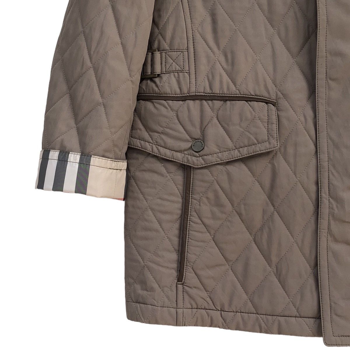 Burberry Authentic Burberry London Lined Novacheck Quilted Jacket Size US S / EU 44-46 / 1 - 11 Thumbnail