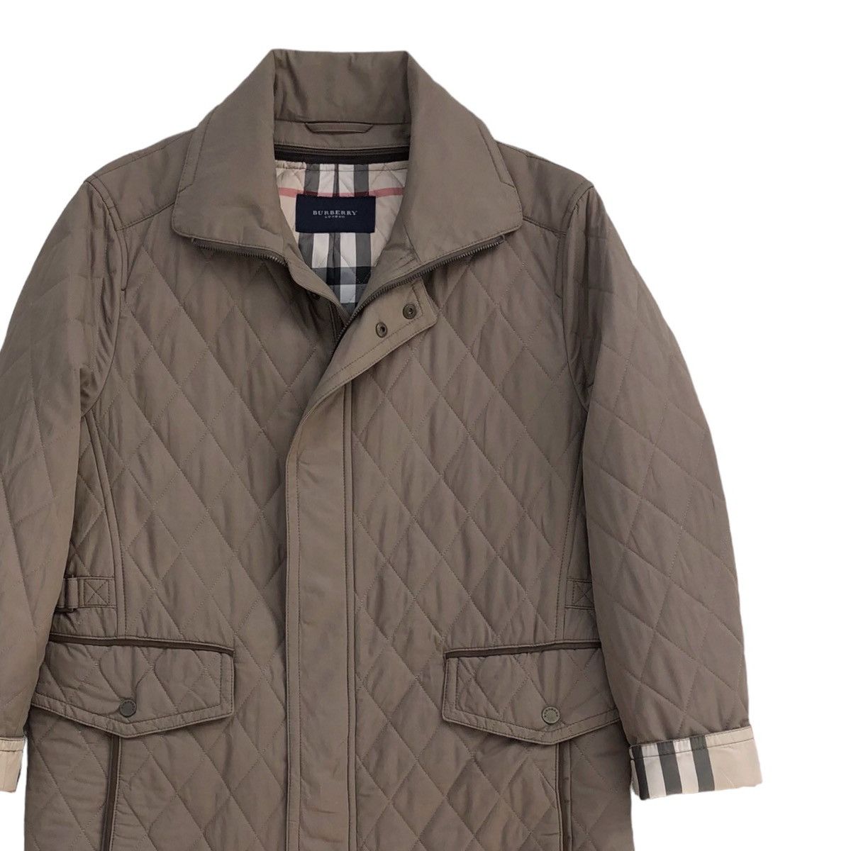 Burberry Authentic Burberry London Lined Novacheck Quilted Jacket Size US S / EU 44-46 / 1 - 8 Thumbnail