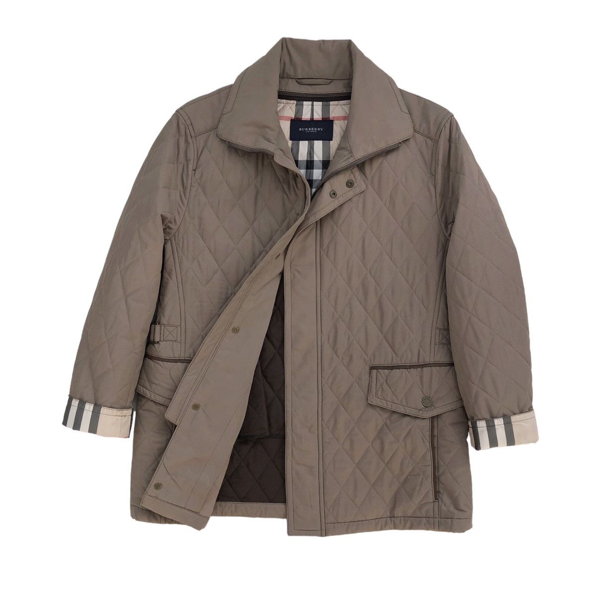 Burberry Authentic Burberry London Lined Novacheck Quilted Jacket Size US S / EU 44-46 / 1 - 7 Thumbnail