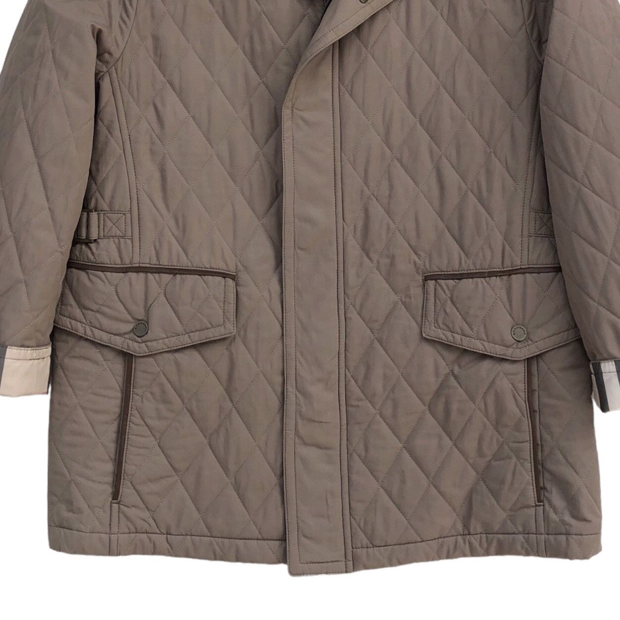 Burberry Authentic Burberry London Lined Novacheck Quilted Jacket Size US S / EU 44-46 / 1 - 10 Thumbnail