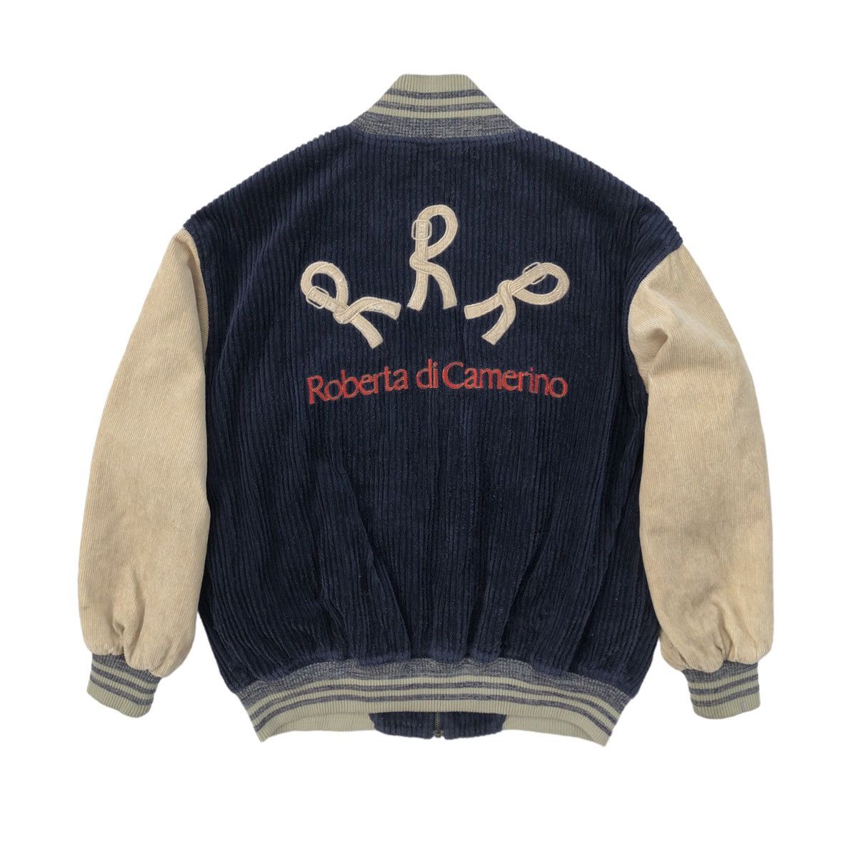 Roberta di Camerino 🔥Vintage Roberta Di Camerino Corduroy Bomber Jacket Size US L / EU 52-54 / 3 - 3 Thumbnail