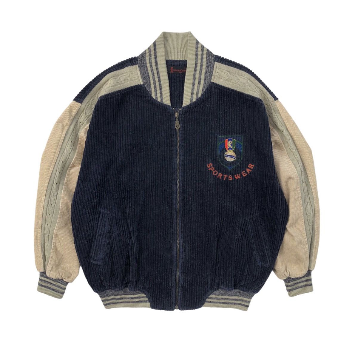 Roberta di Camerino 🔥Vintage Roberta Di Camerino Corduroy Bomber Jacket Size US L / EU 52-54 / 3 - 5 Thumbnail