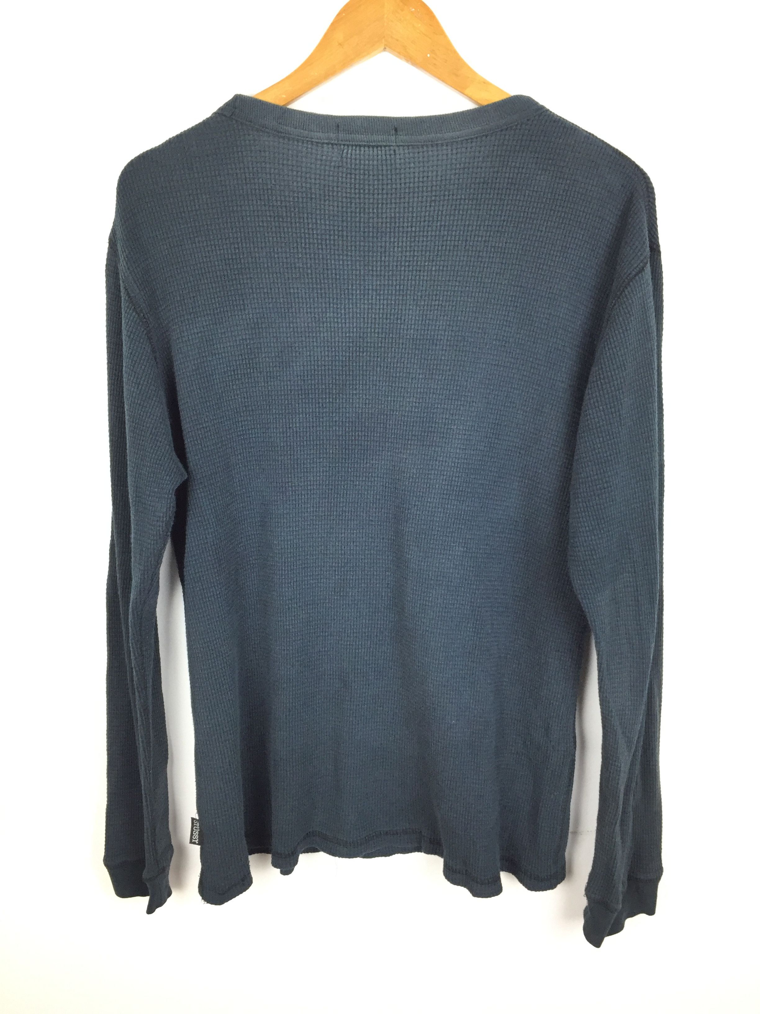 Stussy 90's STUSSY wafer Thermal knit unity is our force Size US M / EU 48-50 / 2 - 7 Thumbnail