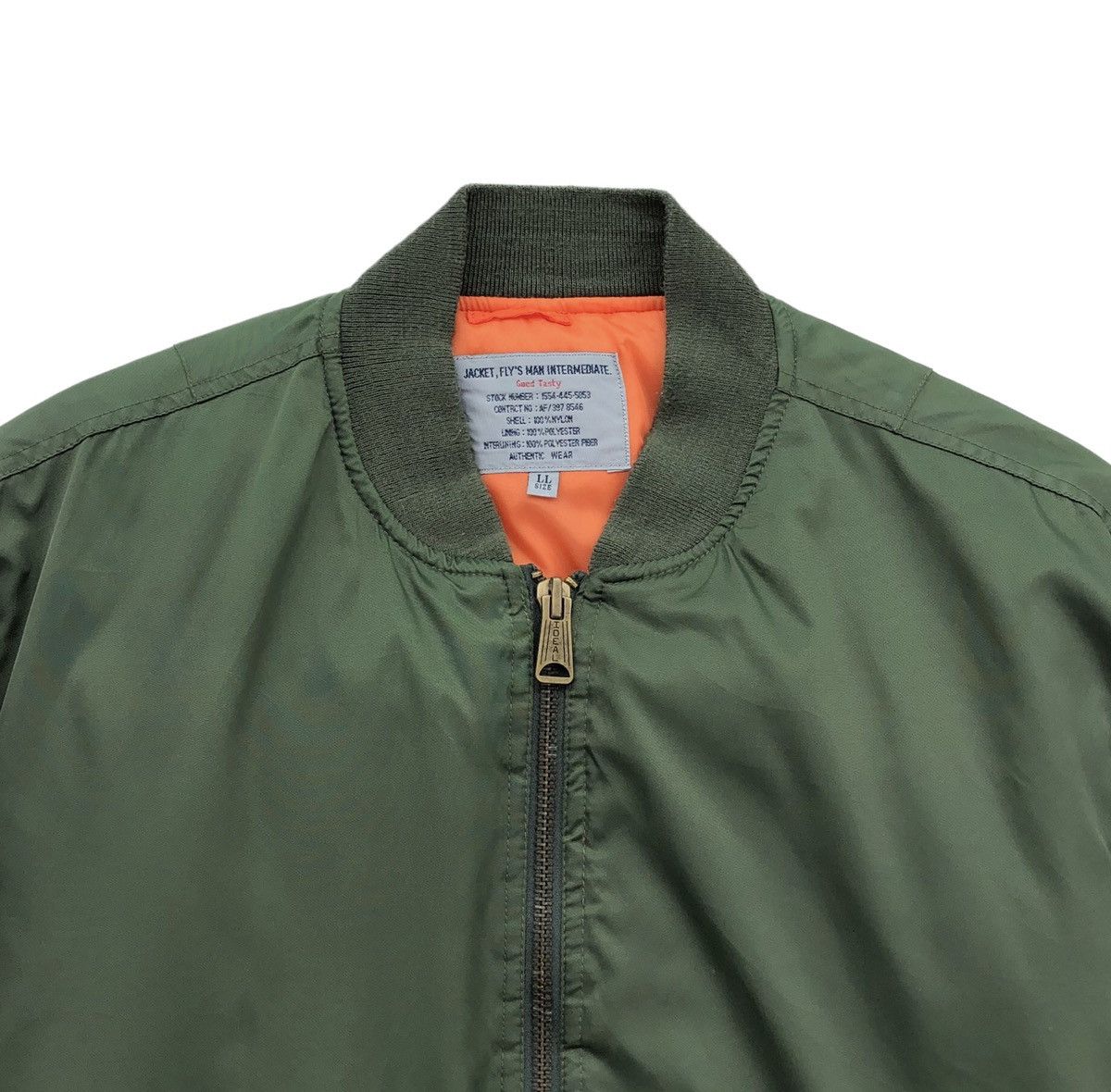 Vintage Vintage Fly’s Man Intermediate Bomber Jacket Size US L / EU 52-54 / 3 - 5 Thumbnail