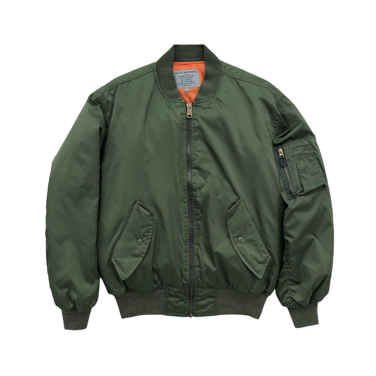Vintage Vintage Fly’s Man Intermediate Bomber Jacket Size US L / EU 52-54 / 3 - 11 Thumbnail