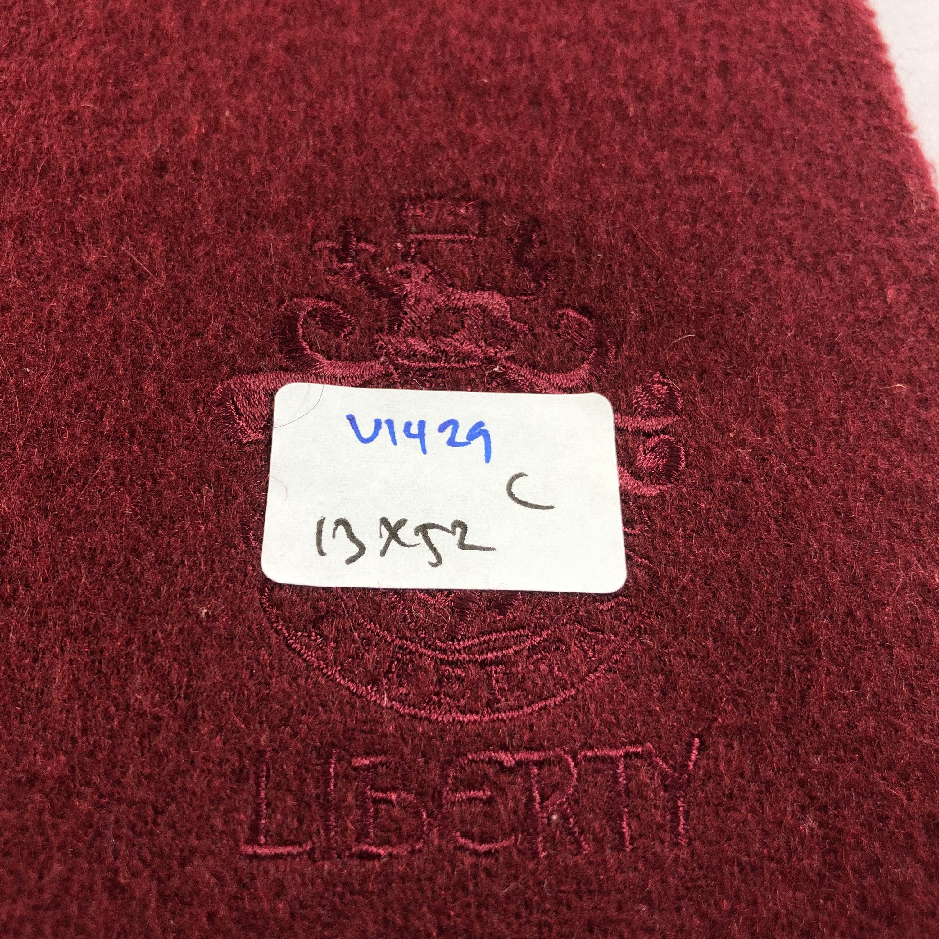 Liberty Liberty Plain Cashmere Scarf Muffler V1429 Size ONE SIZE - 7 Thumbnail