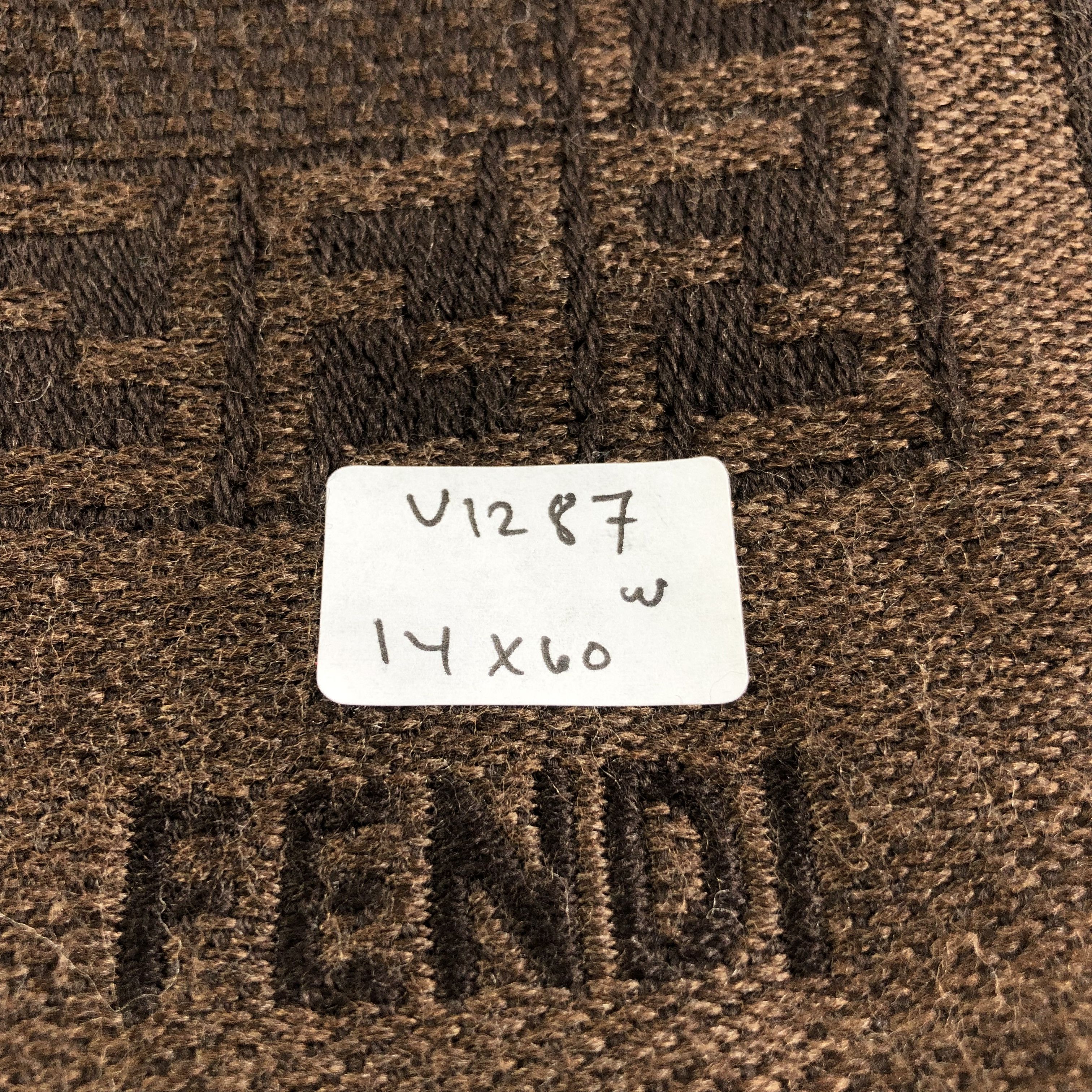 Vintage FENDI FF Wool Scarf Muffler V1287 Size ONE SIZE - 14 Thumbnail