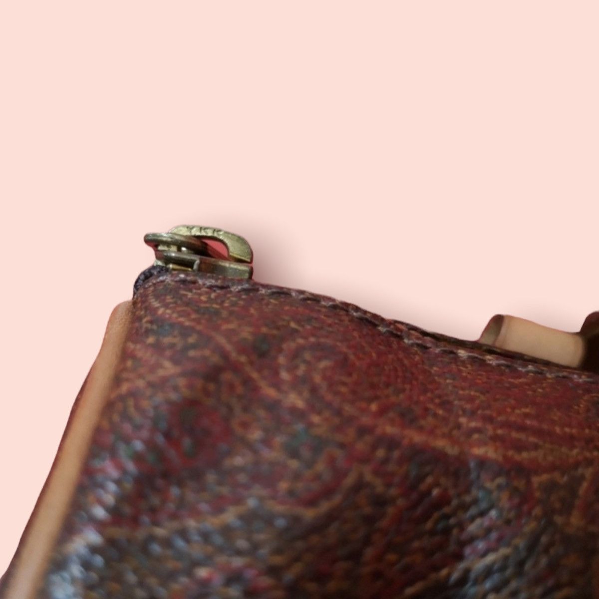 Etro × Leather RARE 🔥 VINTAGE ETRO PAPILLON ITALY Size ONE SIZE - 7 Thumbnail