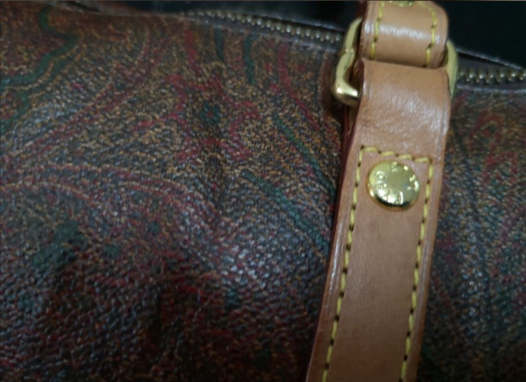 Etro × Leather RARE 🔥 VINTAGE ETRO PAPILLON ITALY Size ONE SIZE - 2 Thumbnail