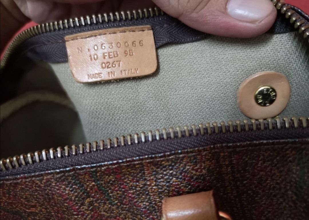 Etro × Leather RARE 🔥 VINTAGE ETRO PAPILLON ITALY Size ONE SIZE - 5 Thumbnail