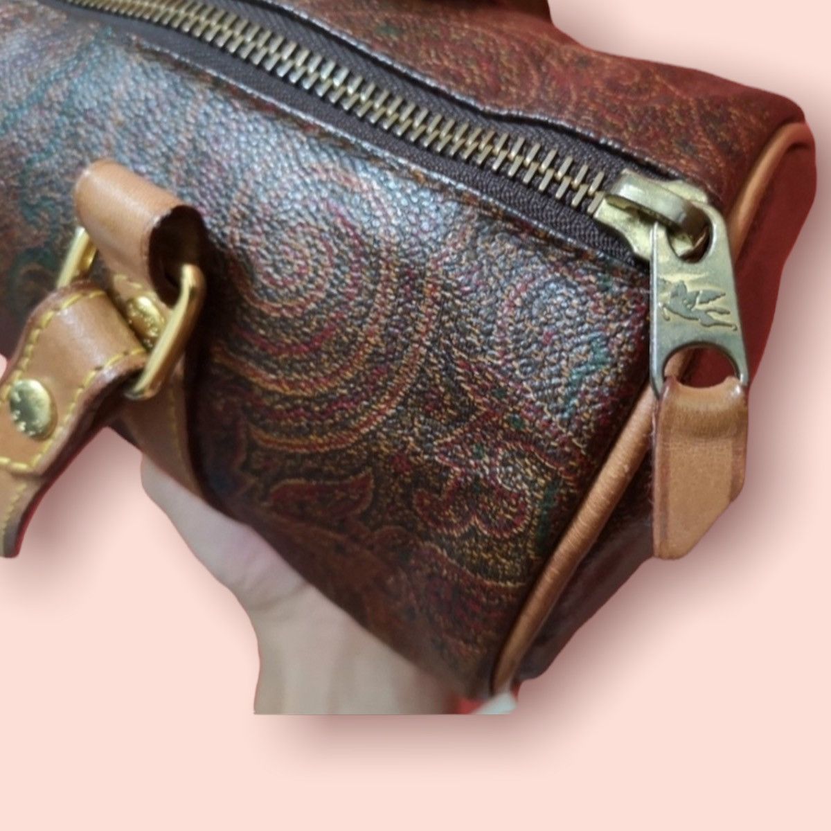 Etro × Leather RARE 🔥 VINTAGE ETRO PAPILLON ITALY Size ONE SIZE - 8 Thumbnail