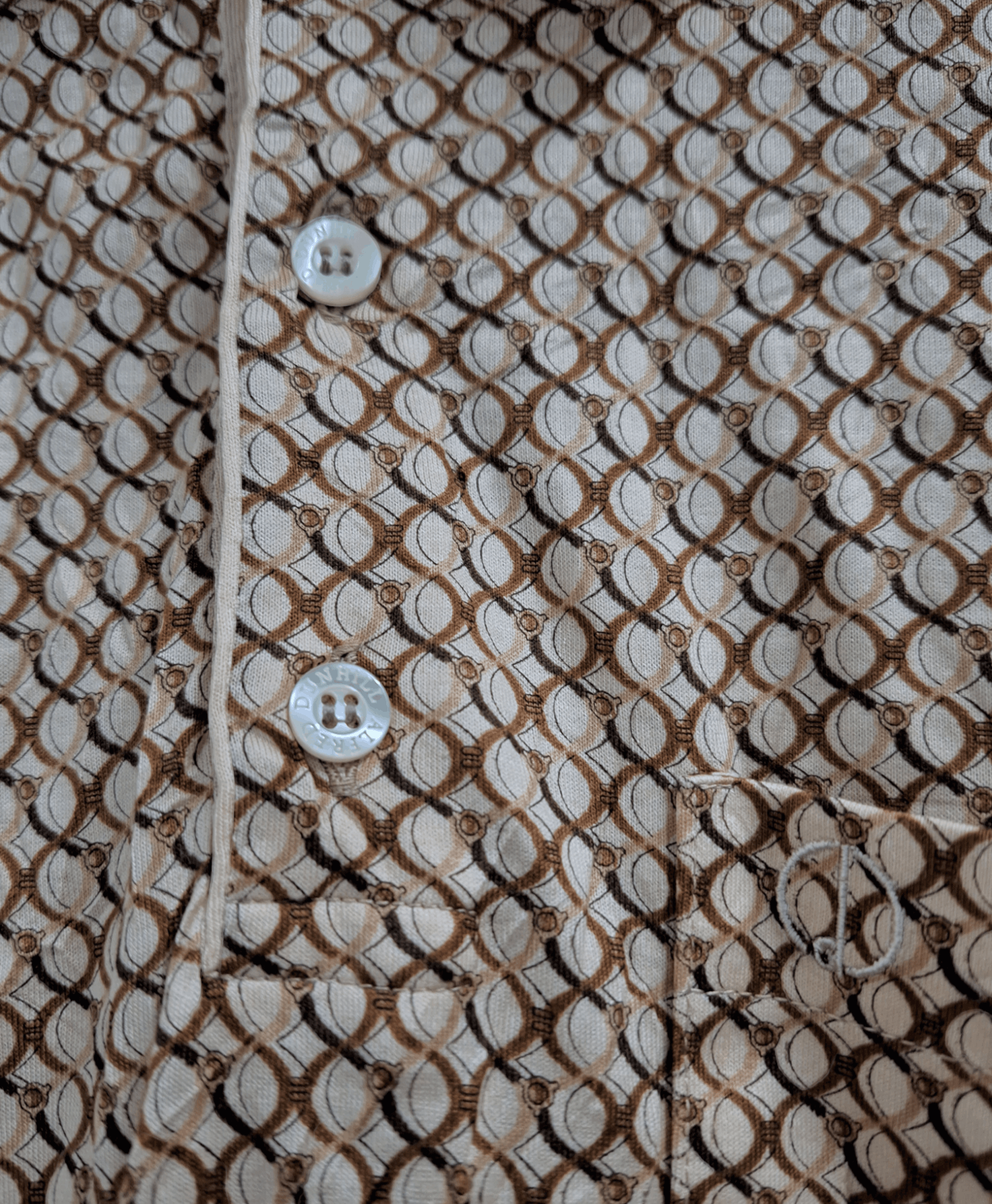 Alfred Dunhill Vintage Alfred Dunhill Polos Size US M / EU 48-50 / 2 - 5 Thumbnail