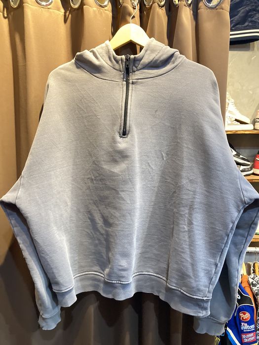 yeezy season 1 half zip hoodie