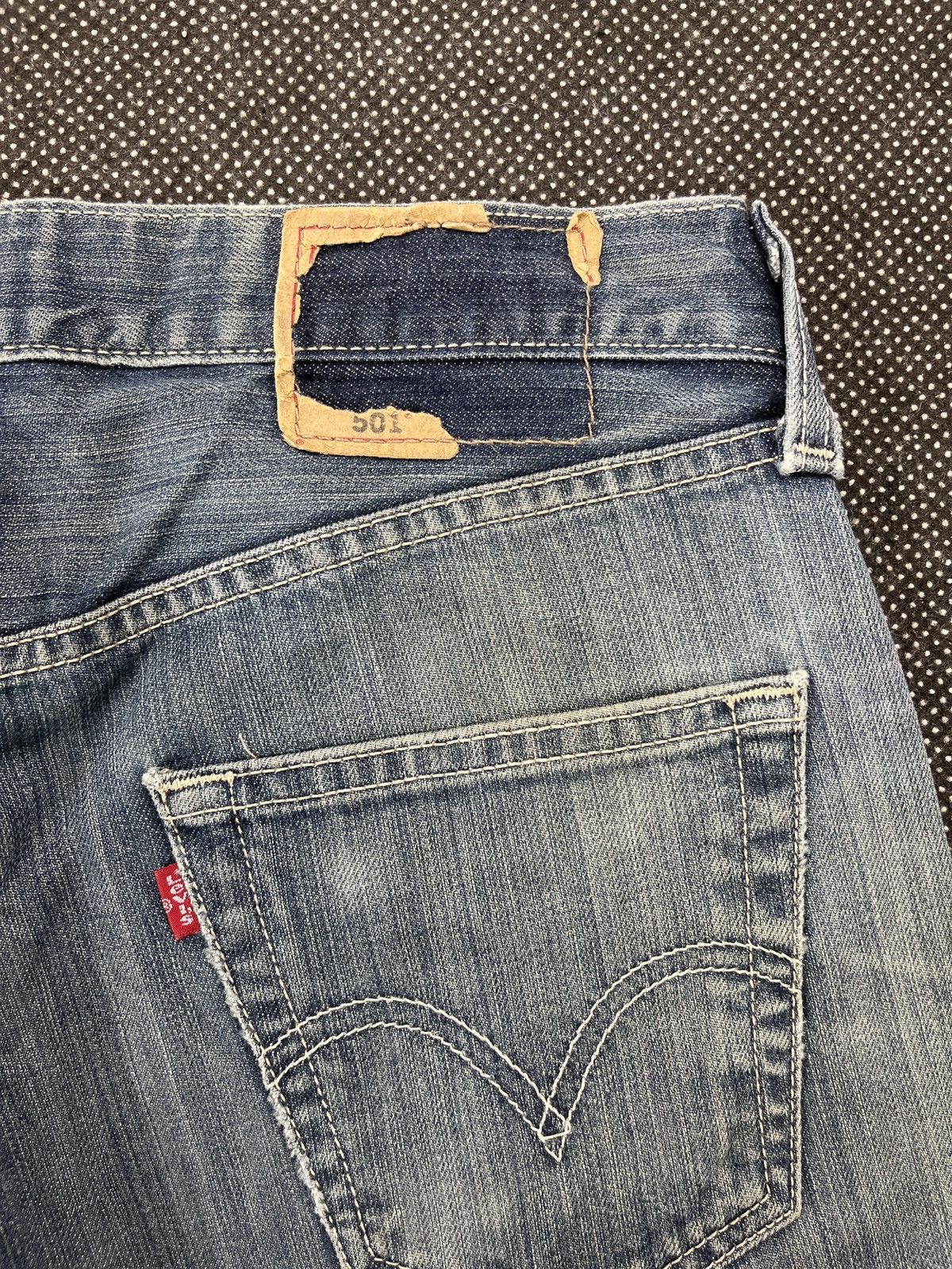 Levi's Vintage Levis 501 Rusty Wash Jeans - J557 Size US 31 - 11 Thumbnail