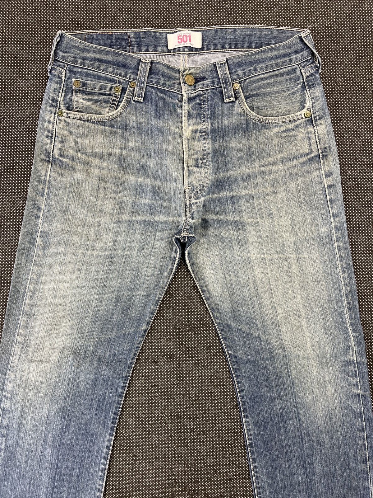 Levi's Vintage Levis 501 Rusty Wash Jeans - J557 Size US 31 - 3 Thumbnail