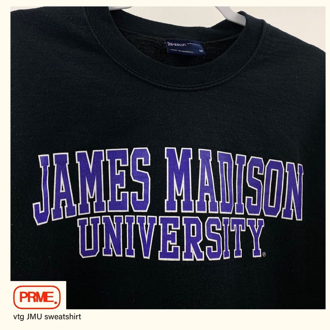 Vintage vintage 90s JMU James Madison University spellout sweatshirt Size US M / EU 48-50 / 2 - 4 Thumbnail