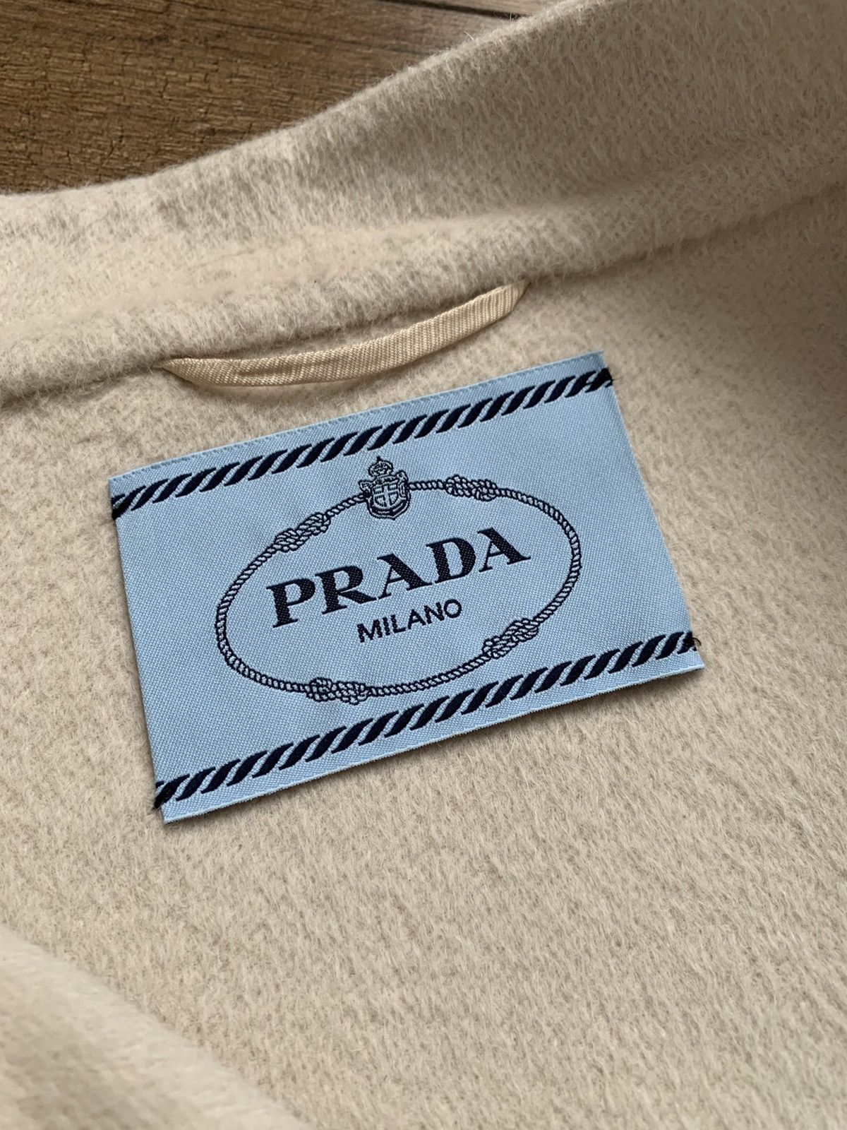 Prada Prada Milano Dued Fur Mink Wool Coat Jacket Italy Size M / US 6-8 / IT 42-44 - 11 Thumbnail