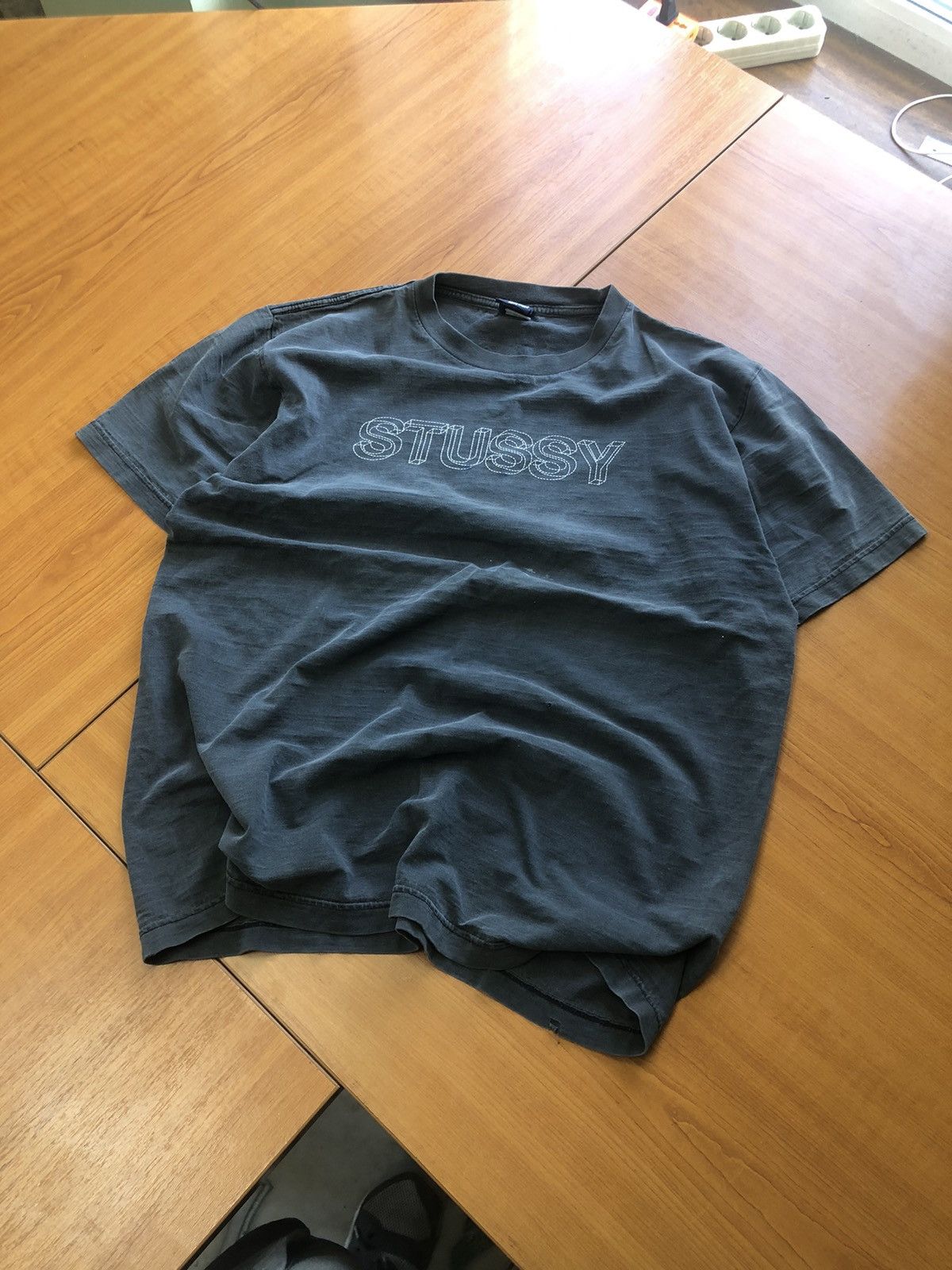 Stussy × Vintage Stussy Vintage Big Logo Tee Size US M / EU 48-50 / 2 - 1 Thumbnail