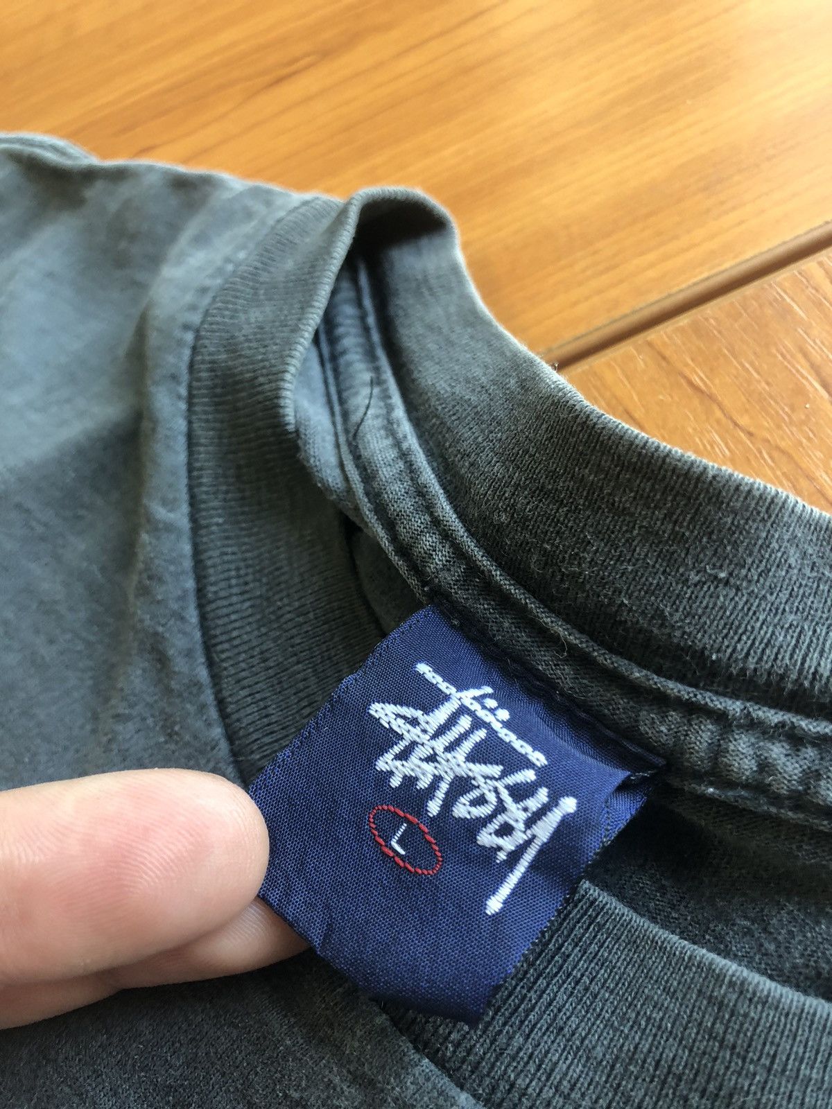 Stussy × Vintage Stussy Vintage Big Logo Tee Size US M / EU 48-50 / 2 - 5 Thumbnail