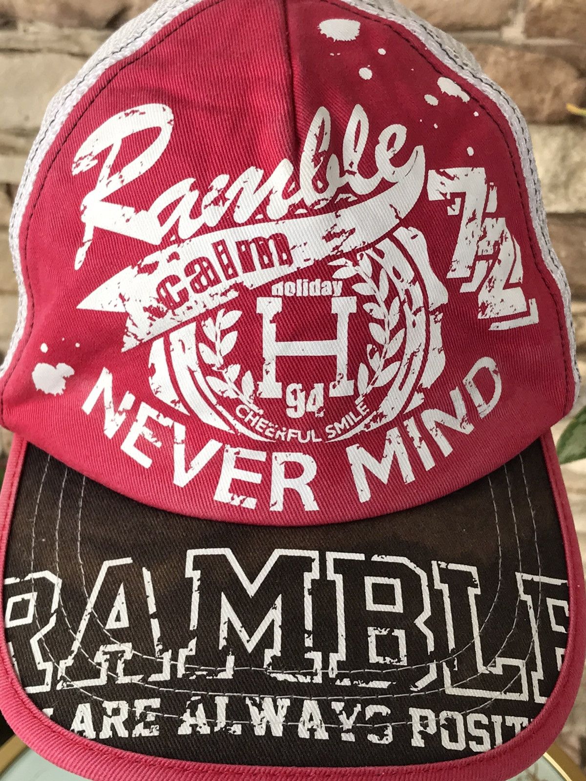 Vintage Vintage Ramble Nevermind Trucker Hat Size ONE SIZE - 5 Thumbnail