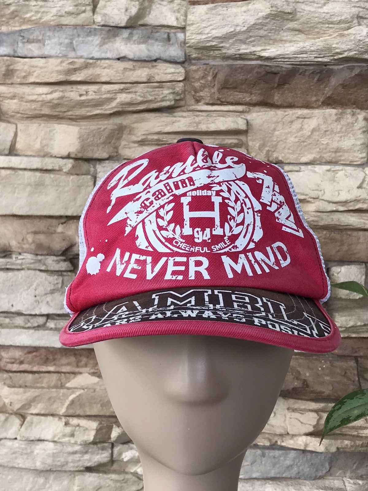 Vintage Vintage Ramble Nevermind Trucker Hat Size ONE SIZE - 1 Thumbnail