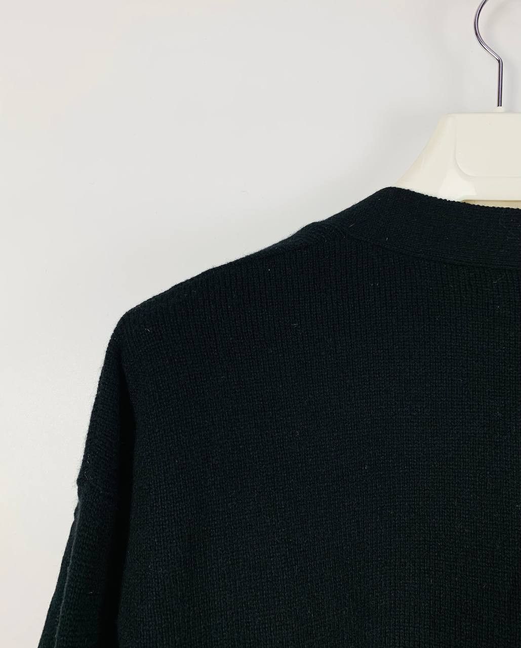 Sandro Sandro cardigan black wool cotton 1 Size M / US 6-8 / IT 42-44 - 10 Thumbnail
