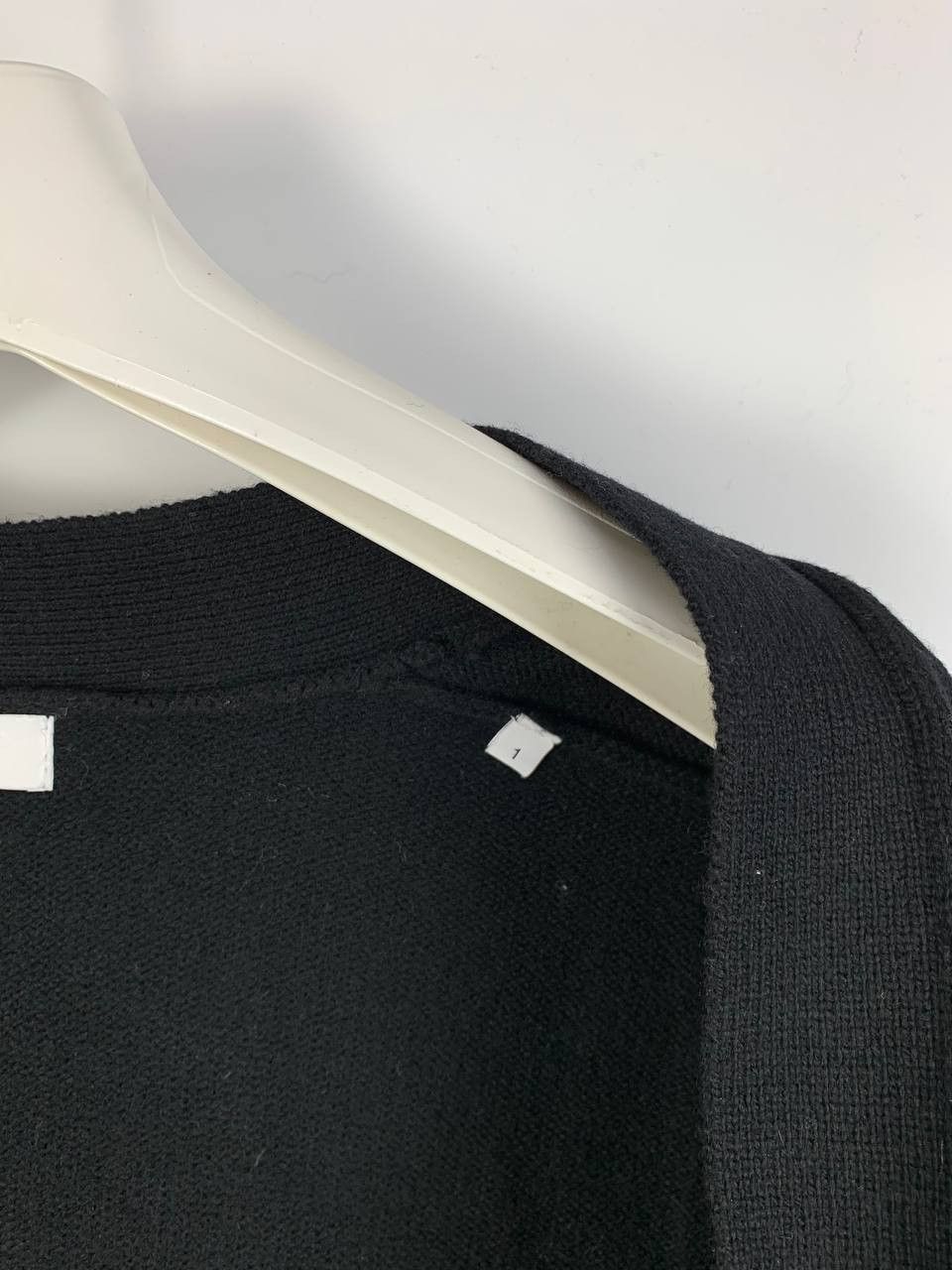 Sandro Sandro cardigan black wool cotton 1 Size M / US 6-8 / IT 42-44 - 7 Thumbnail