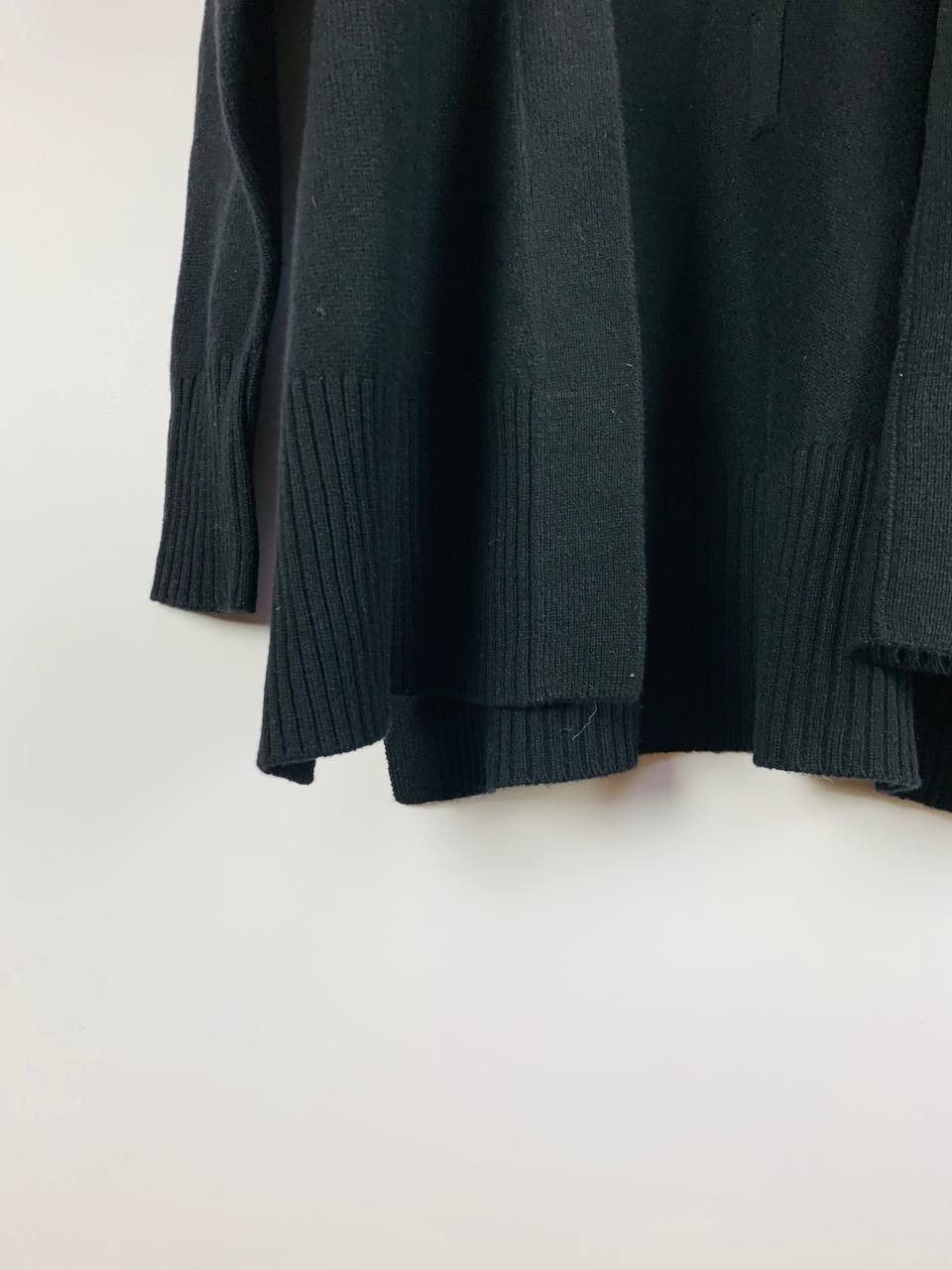 Sandro Sandro cardigan black wool cotton 1 Size M / US 6-8 / IT 42-44 - 5 Thumbnail