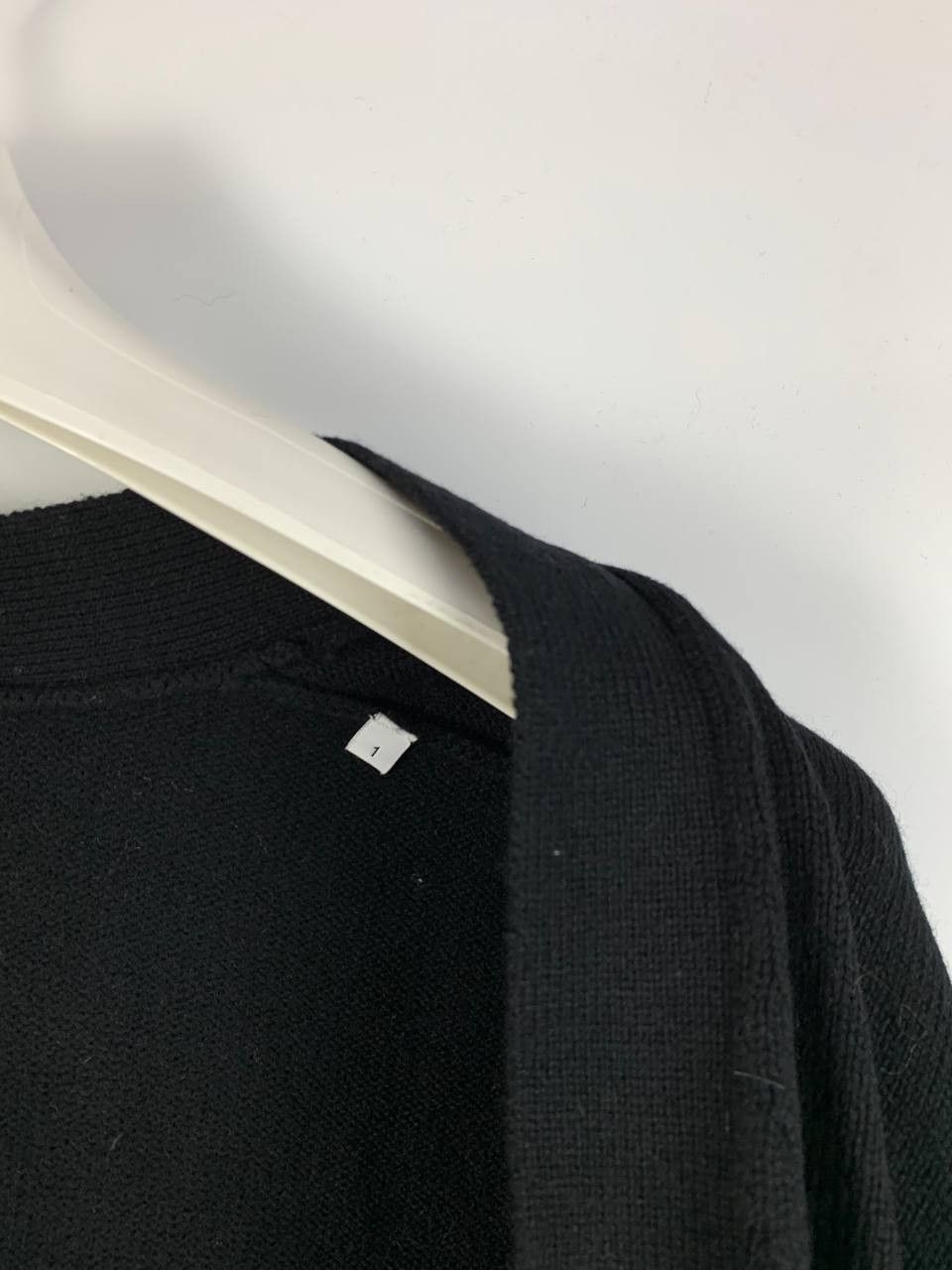 Sandro Sandro cardigan black wool cotton 1 Size M / US 6-8 / IT 42-44 - 8 Thumbnail