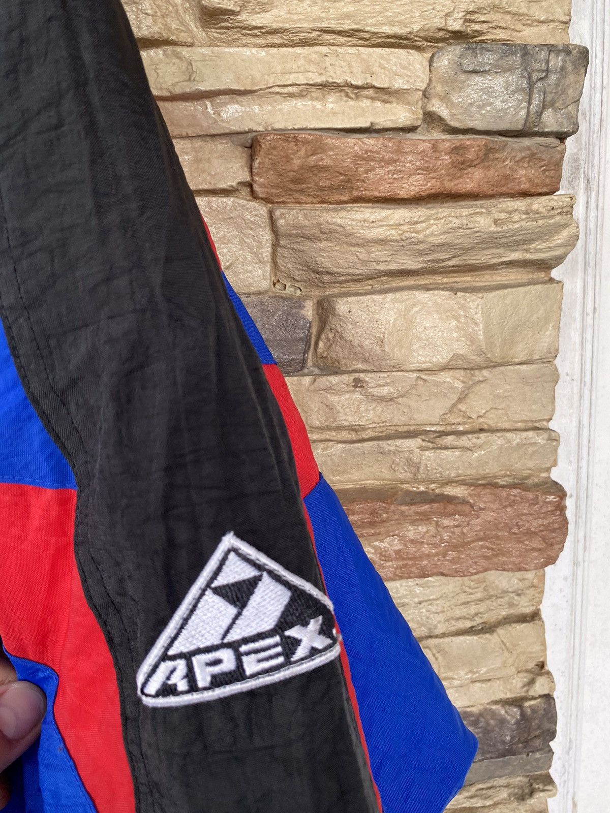 NFL Vintage 1990’s New York Giants Apex One Hooded Rain Coat Size US L / EU 52-54 / 3 - 10 Thumbnail