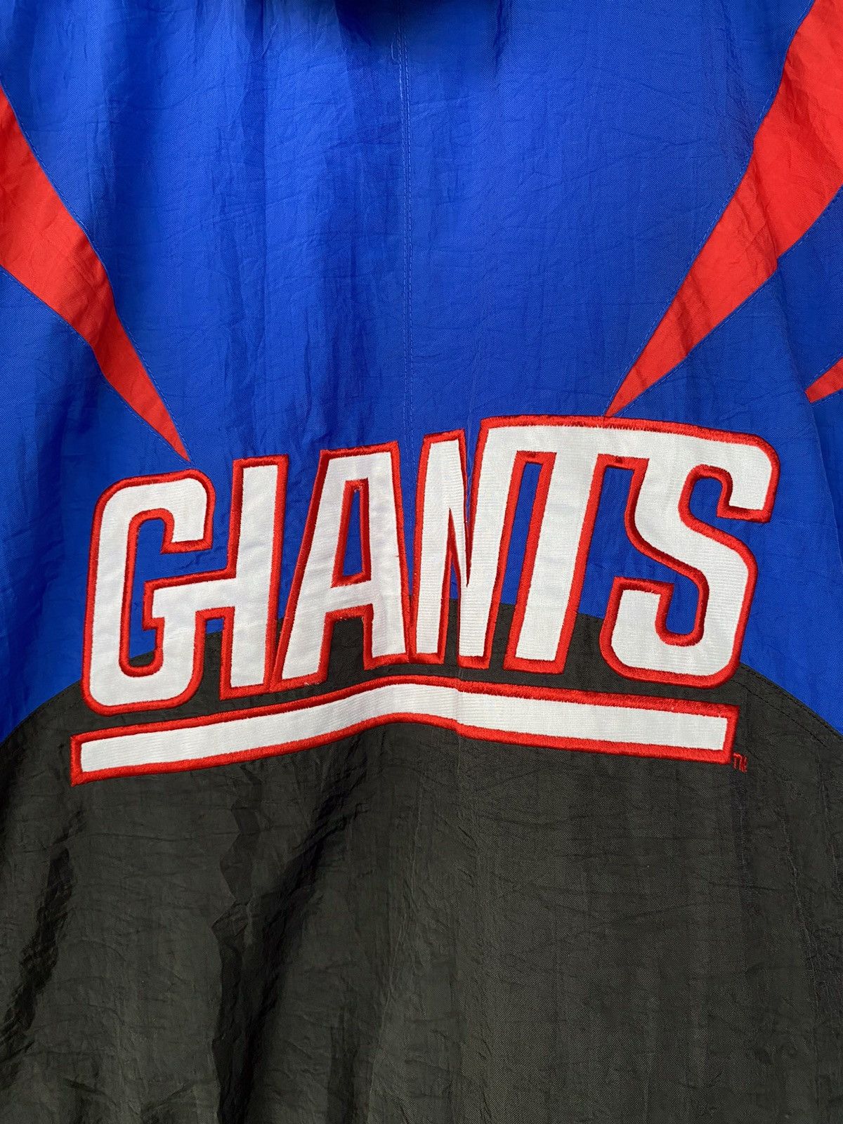 NFL Vintage 1990’s New York Giants Apex One Hooded Rain Coat Size US L / EU 52-54 / 3 - 13 Thumbnail