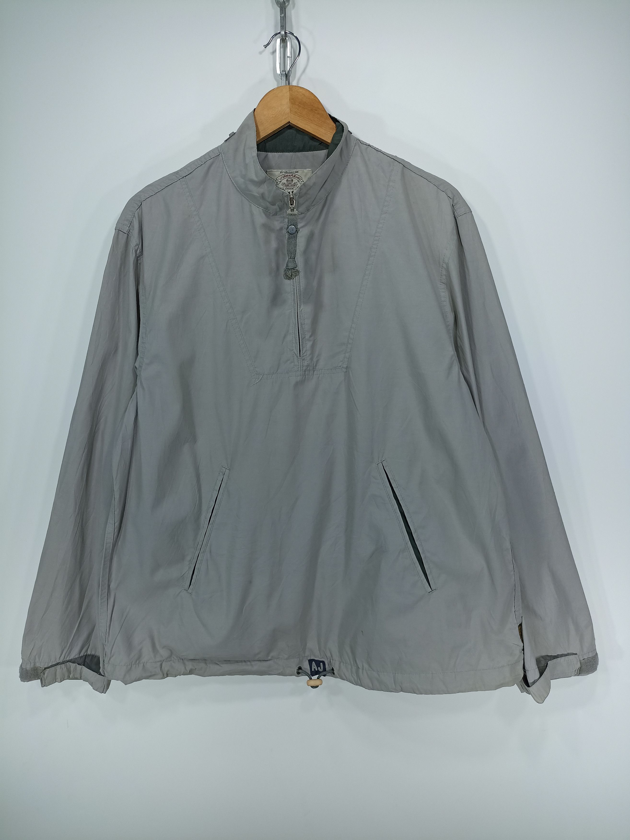 Armani × Giorgio Armani × Vintage Armani jeans Half zipper neck Size US M / EU 48-50 / 2 - 1 Thumbnail