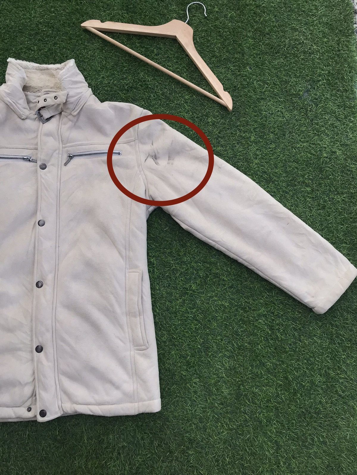 Japanese Brand Vintage Avail Contempo Fleece Leather Jacket Hoodie Size US L / EU 52-54 / 3 - 5 Thumbnail