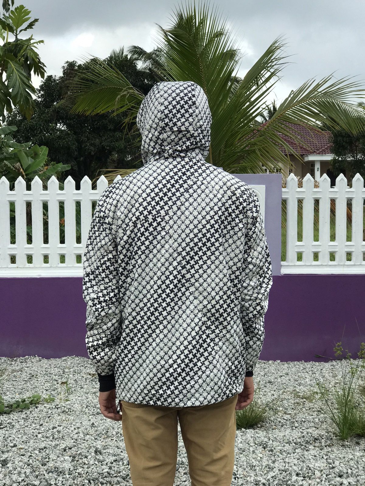 Japanese Brand Sims Snowboard Skulls Overprint Windbreaker Jacket Size US L / EU 52-54 / 3 - 3 Thumbnail
