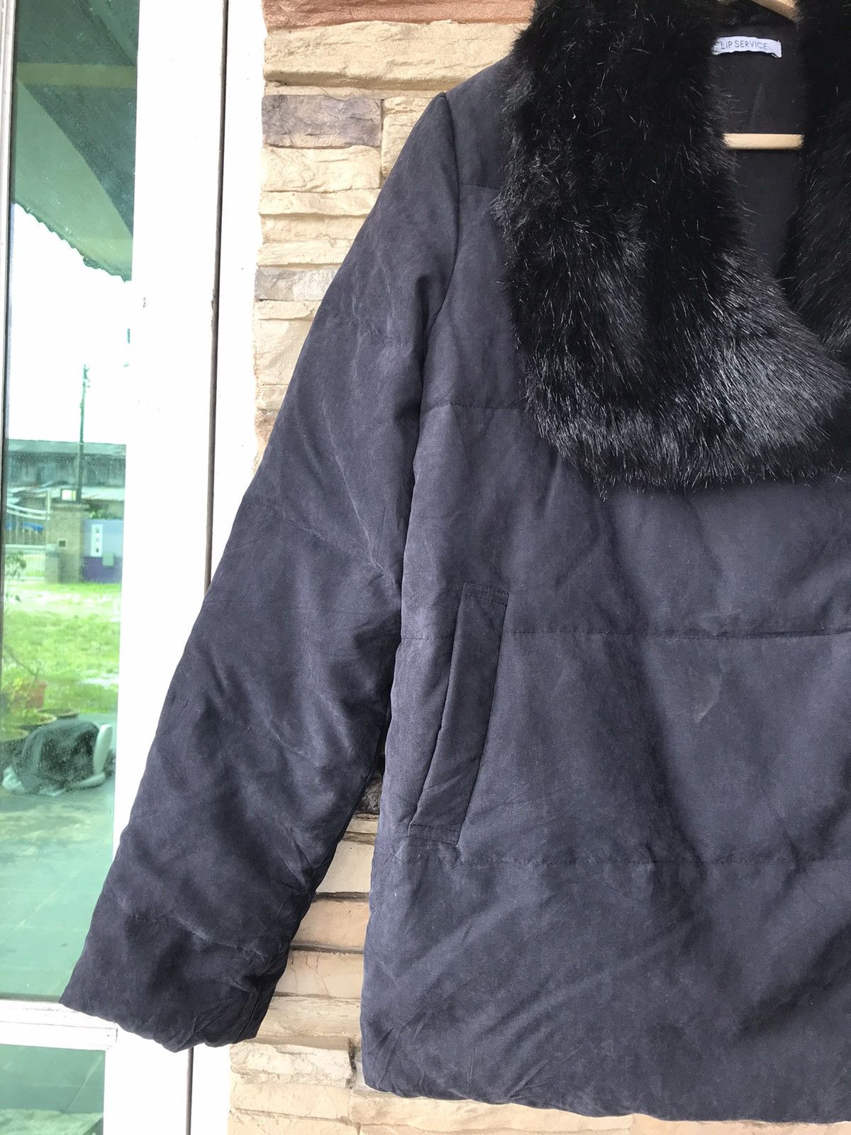 Vintage Vintage Lip Service Fur Zipper Jacket Japanese Brand Size US M / EU 48-50 / 2 - 3 Thumbnail
