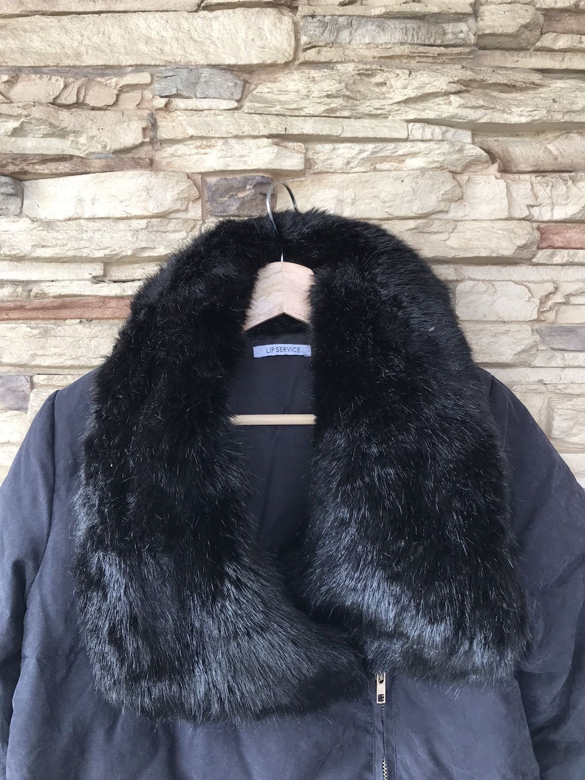 Vintage Vintage Lip Service Fur Zipper Jacket Japanese Brand Size US M / EU 48-50 / 2 - 4 Thumbnail