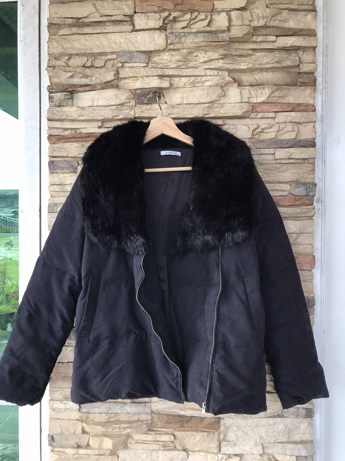 Vintage Vintage Lip Service Fur Zipper Jacket Japanese Brand Size US M / EU 48-50 / 2 - 7 Thumbnail